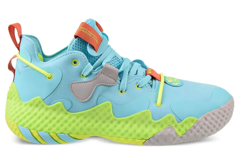 adidas Harden Vol. 6 Pulse Aqua Solar Yellow (GV8703)