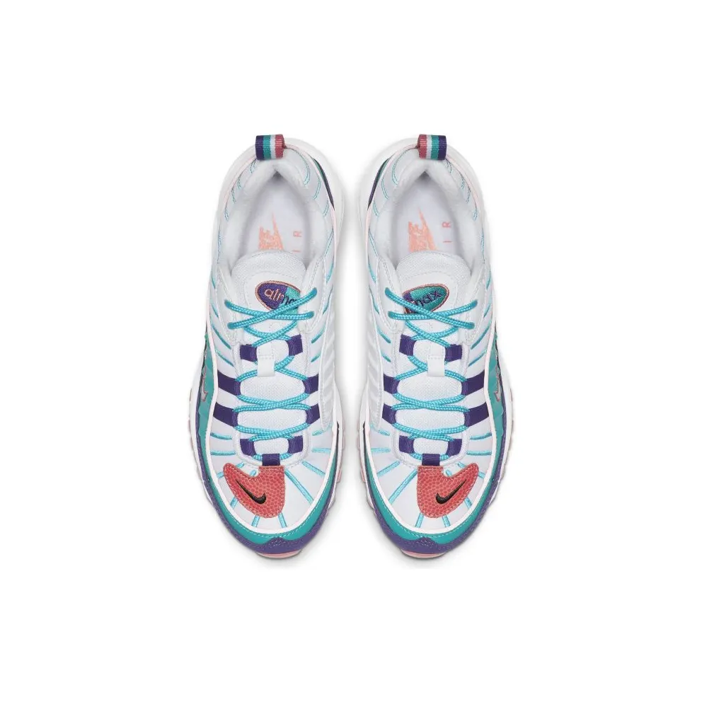 Nike Air Max 98 Hornets (GS) Court Purple/Terra Blush-Spirit Teal (BV4872-500)