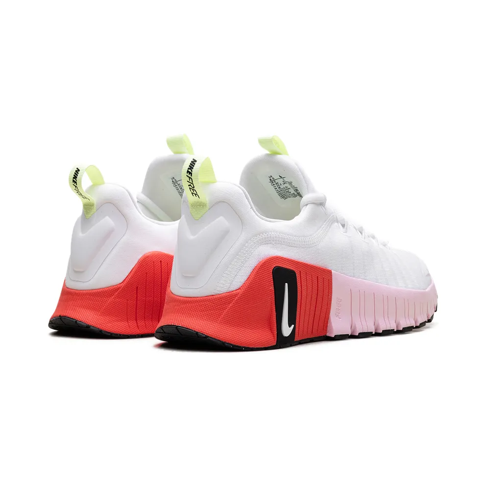 Nike Free Metcon 6 “White Barely Volt Bright Crimson Pink Foam” (IB4526-100)