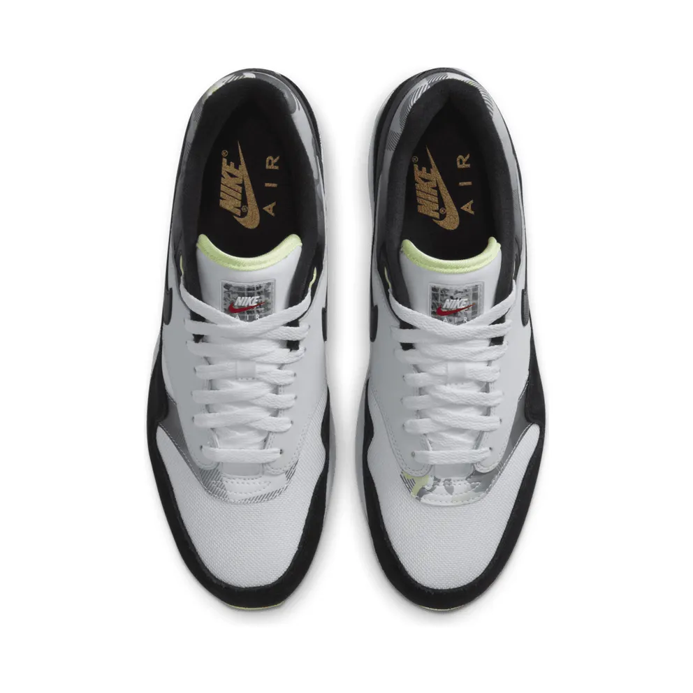 Nike Air Max 1 Remix White/Black-Pure Platinum-Iron Grey (DB1998-100)