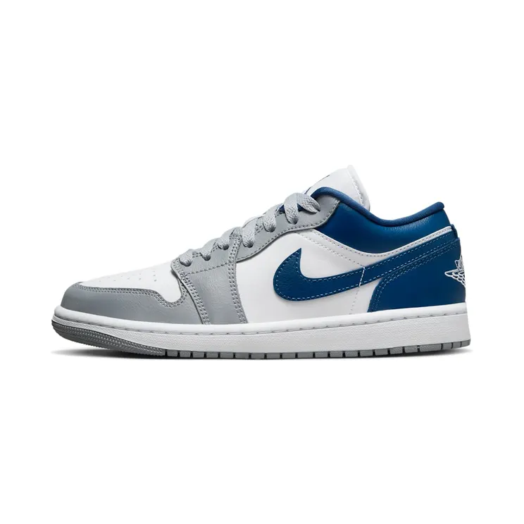 Air Jordan 1 Low White Grey “Stealth / White / French Blue” (DC0774-042)