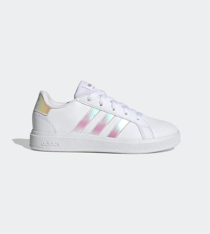 adidas Grand Court Lifestyle Tennisschoenen Cloud White / Iridescent / Cloud White (GY2326)