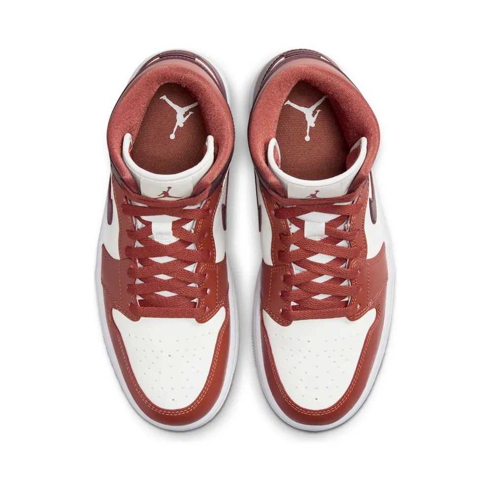 Nike Air Jordan 1 Mid Sail Jade Smoke (W) (BQ6472-200)