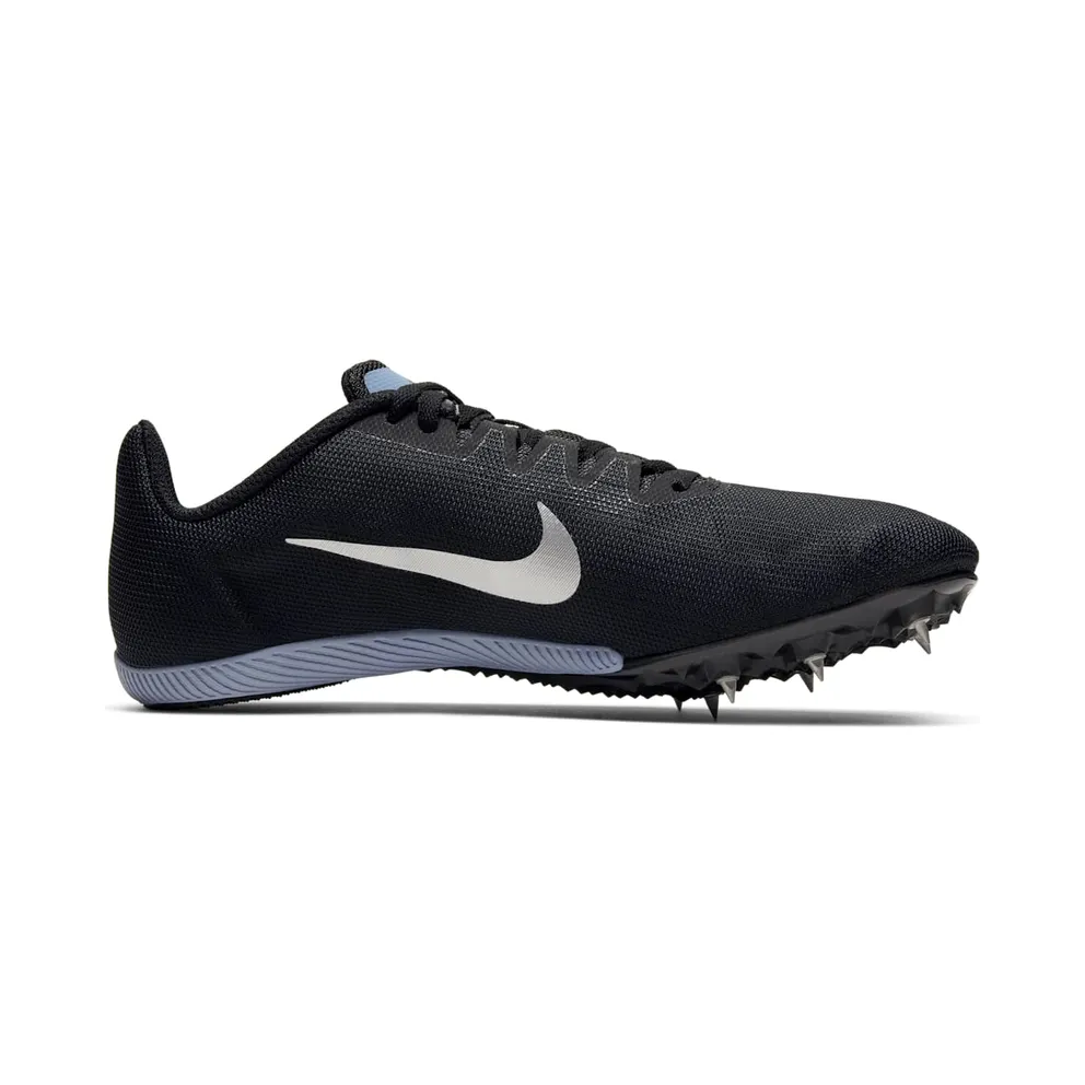 Nike Zoom Rival M 9 Track spike “Black / Indigo Fog / Metallic Silver” (AH1020-004)