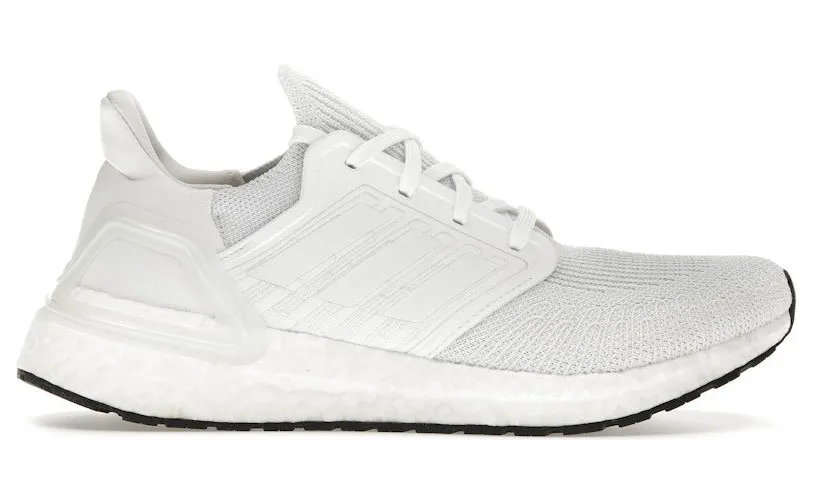 adidas Ultra Boost 20 Footwear White Footwear White Core Black (G55817)