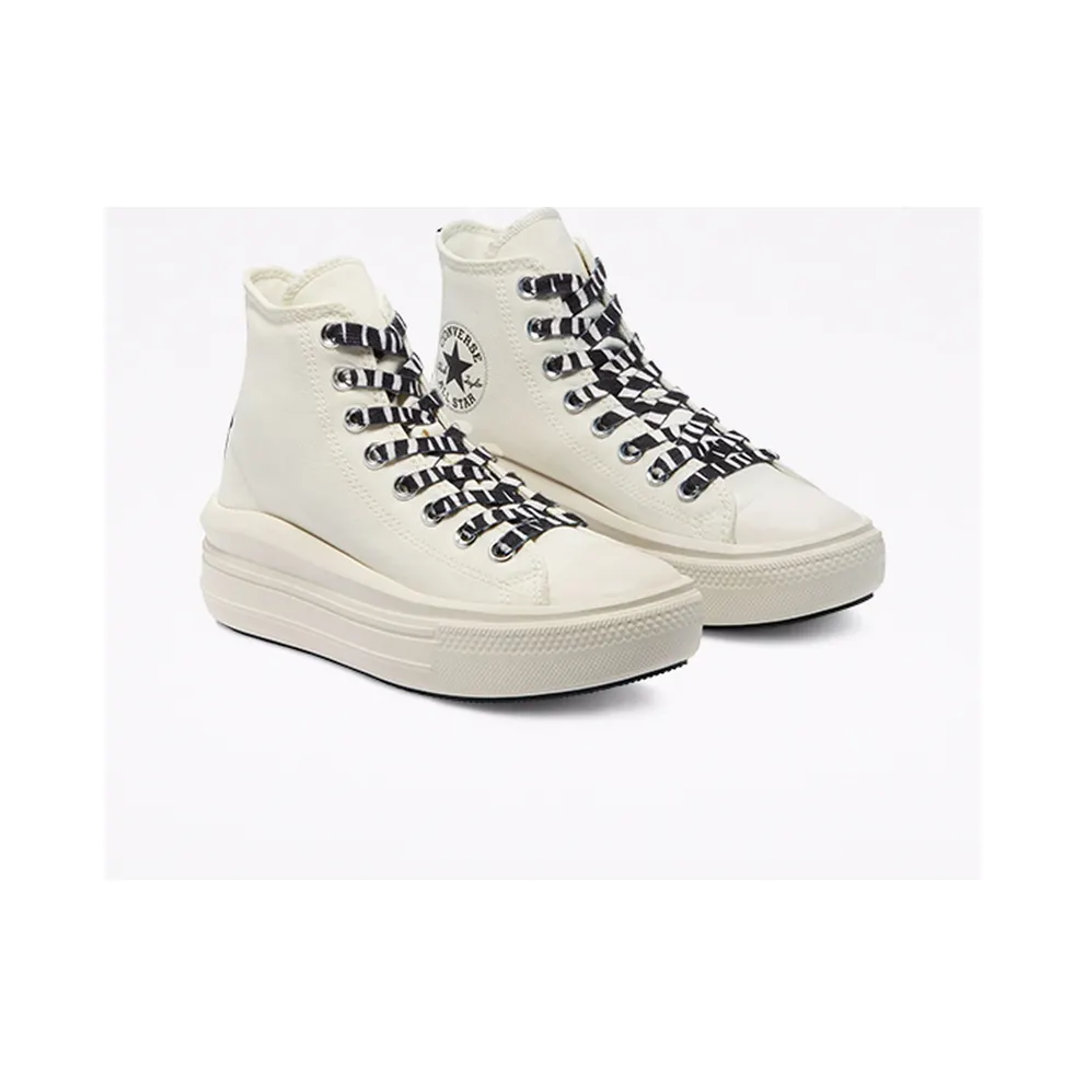 Converse Archive Print Chuck Taylor All Star Move High Top Egret/black/egret (570974C)