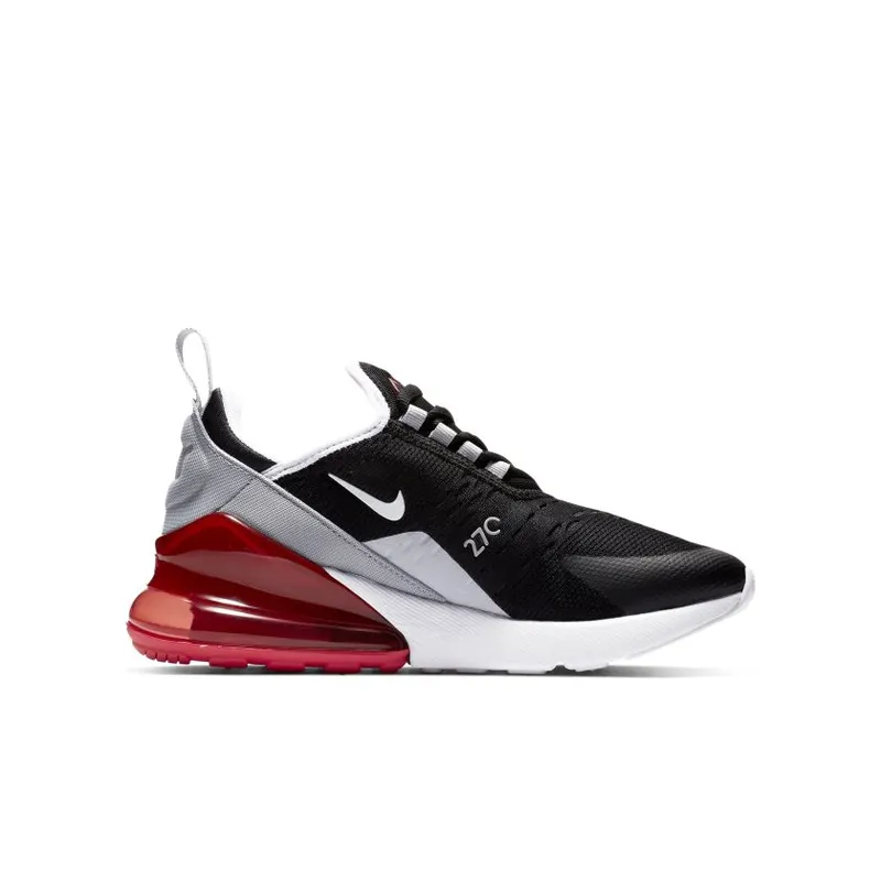 Nike Air Max 270 Black Ember Glow Wolf Grey (GS) Black/Ember Glow-Wolf Grey-White (943345-013)
