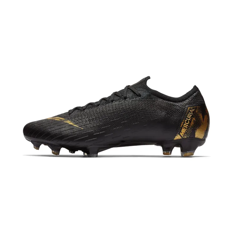 Nike Vapor 12 Elite FG “Black / Metallic Vivid Gold” (AH7380-077)