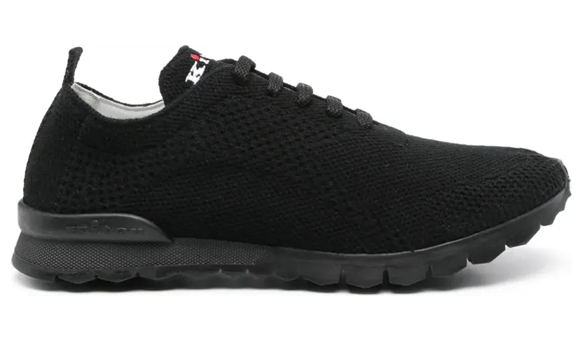 Kiton Sneakers in Strickoptik – Schwarz (USSFITBN0084740004)