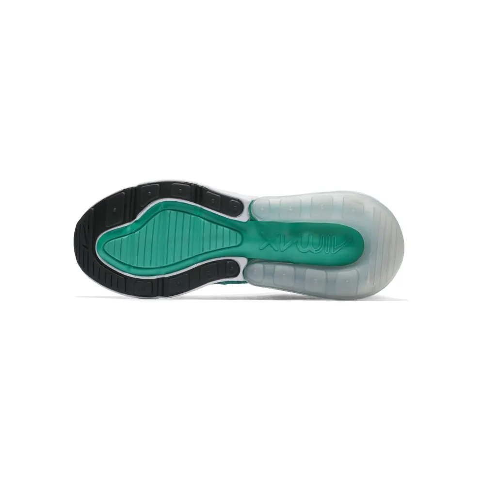 Nike Air Max 270 Flyknit Clear Emerald (W) Clear Emerald/Black-Pure Platinum-White (AH6803-300)