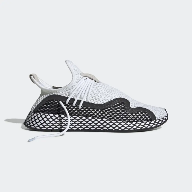adidas Deerupt S Cloud White Core Black Cloud White/Core Black/Cloud White (BD7874)