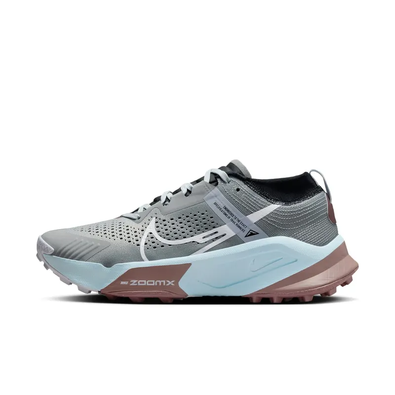 Nike ZoomX Zegama Light Smoke Grey Black Glacier Blue White (DH0625-005)