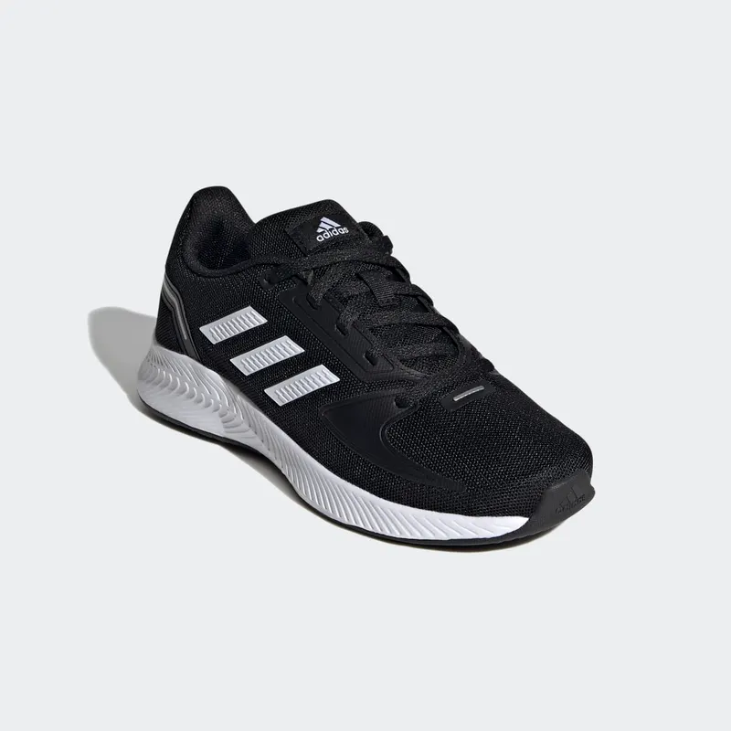 Adidas Runfalcon 2.0 Core Black / Cloud White / Silver Metallic (FY9495)