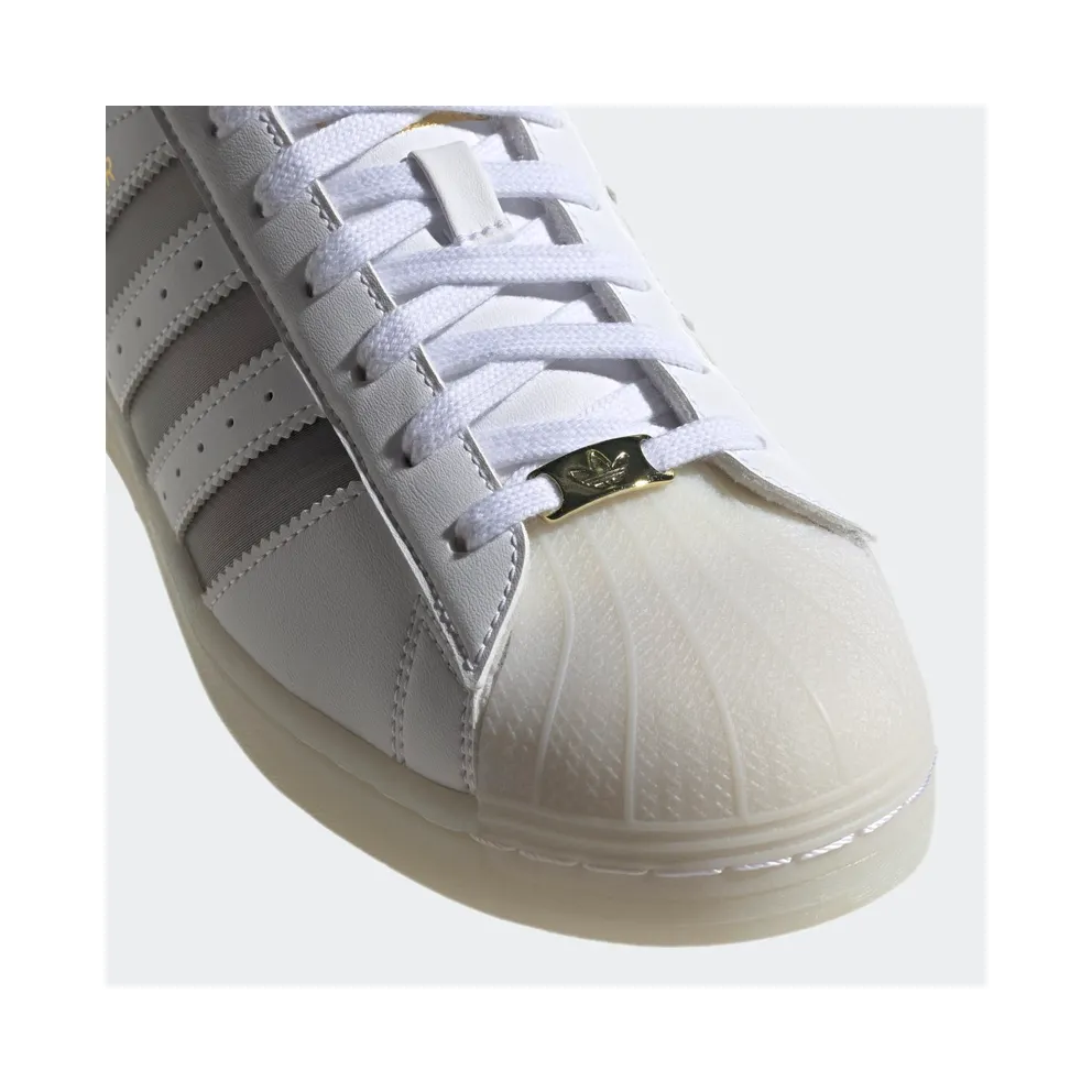 Adidas Superstar Cloud White / Core Black / Gold Metallic (H00233)