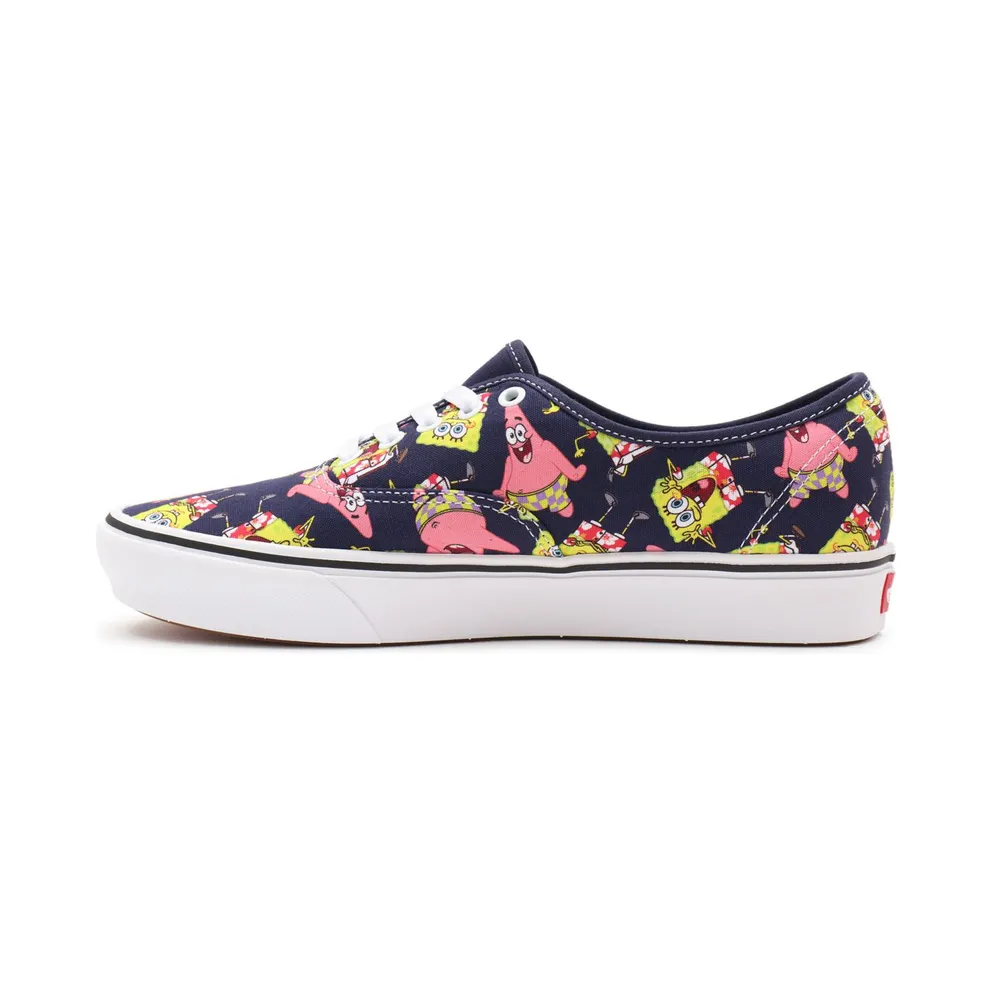 VANS Vans X Spongebob Comfycush Authentic Shoes Black (VN0A3WM7YZ1)