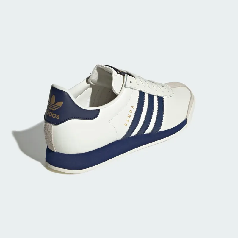 Adidas Samoa Off White / Dark Blue / Gold Metallic (JQ0047)