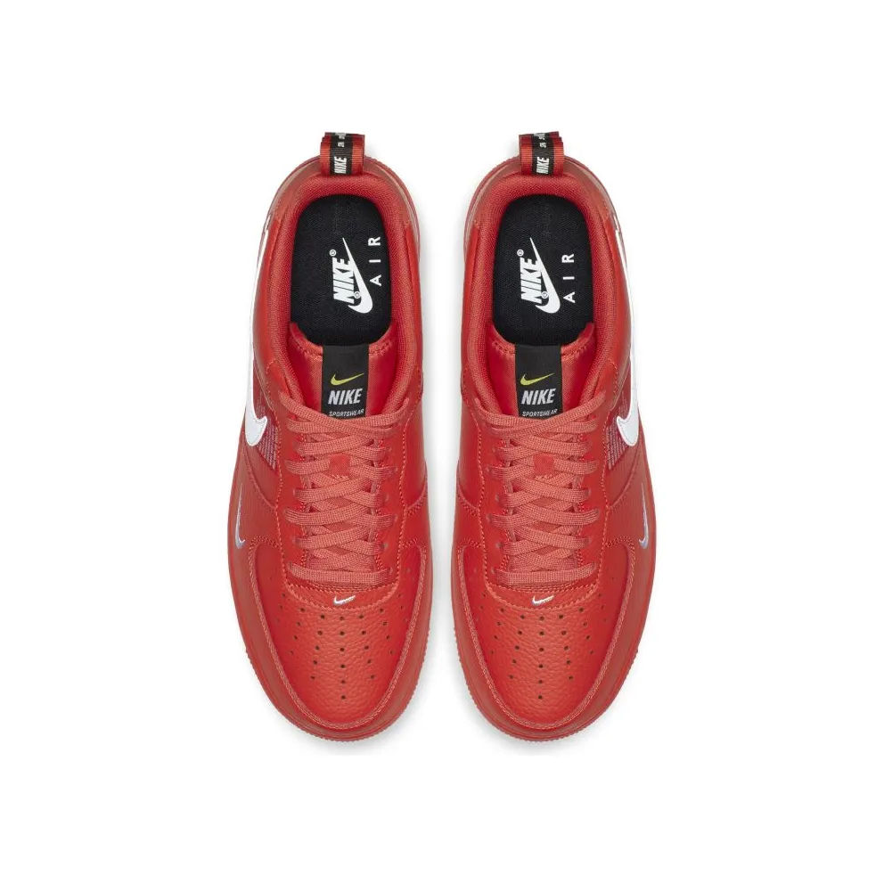 Nike Air Force 1 Low Utility Team Orange Team Orange/Black-Tour Yellow-White (AJ7747-800)