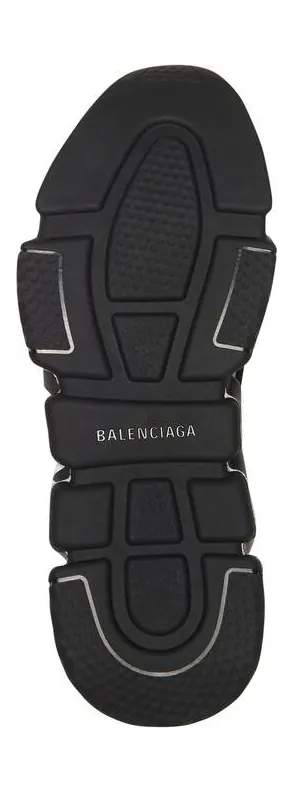 Balenciaga Speed Graffiti Trainers White Black Logo (W) (605942W05GE1015 / 605942W2DB71015) (6)
