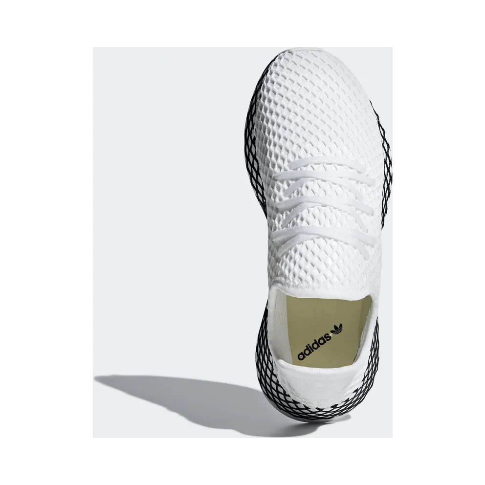 adidas Deerupt Cloud White Core Black (Youth) Cloud White/Cloud White/Core Black (AQ1790)