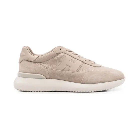 Hogan Sneakers met logopatch – Beige (HXM7090GB90VPR)