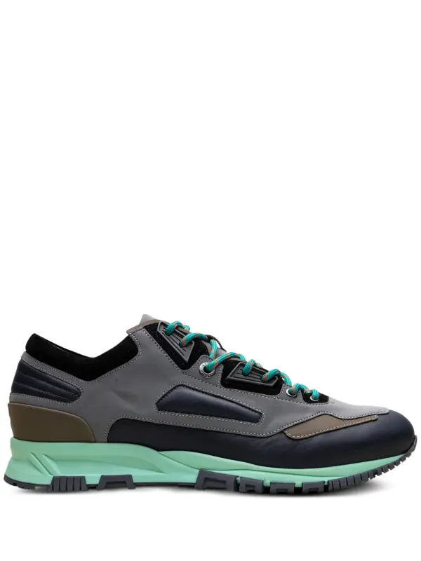 Lanvin Reflective Grey/Navy Blue hardloopsneakers – Grey (FMSKDNTRRENAP191329)