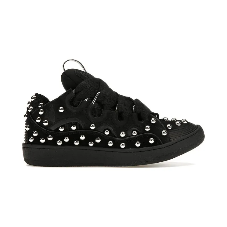 Lanvin Studded Leather Curb Black (FMSKRK11SAKSH231010)