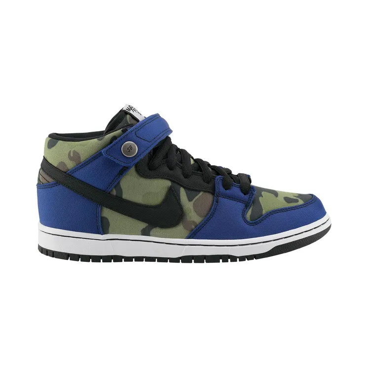 Nike Dunk Mid Pro Premium SB Made For Skate Old Royal/Black-White (616348-410)