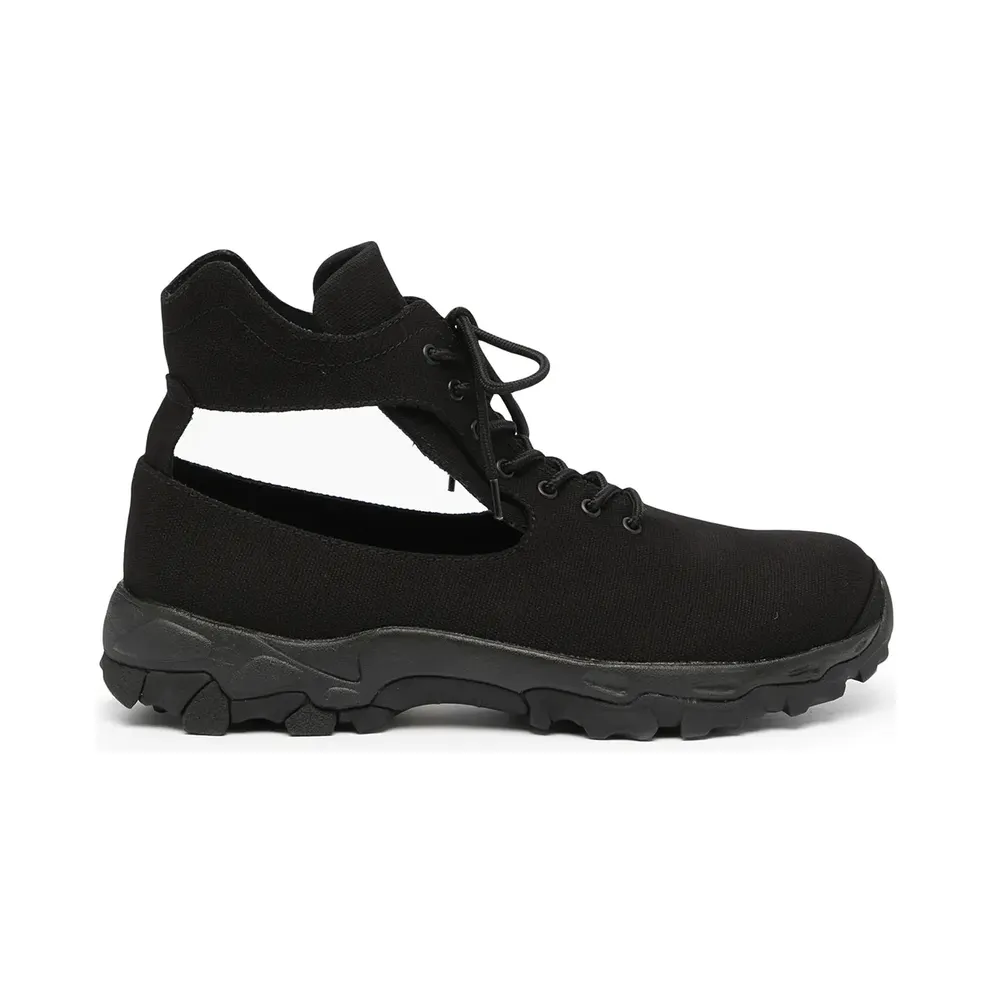 Yohji Yamamoto High-Top- aus Canvas – Black (HDE02061)