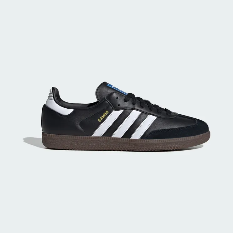 adidas Samba OG “Core Black / Cloud White / Gum5” (B75807)