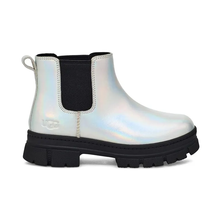 UGG Ashton Chelsea Shine Boot Silver (1157610K-SLVR)