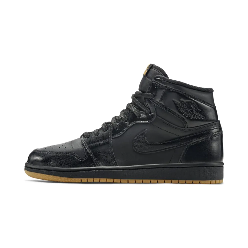 Air Jordan Nike AJ I 1 Retro Black Gum (555088-020)