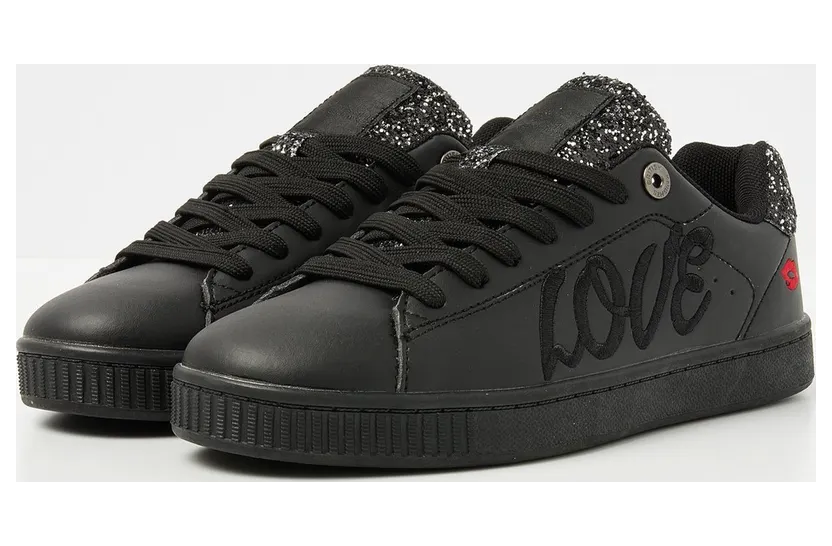 british knights sneaker Black/LOVE (B54-3607-02)