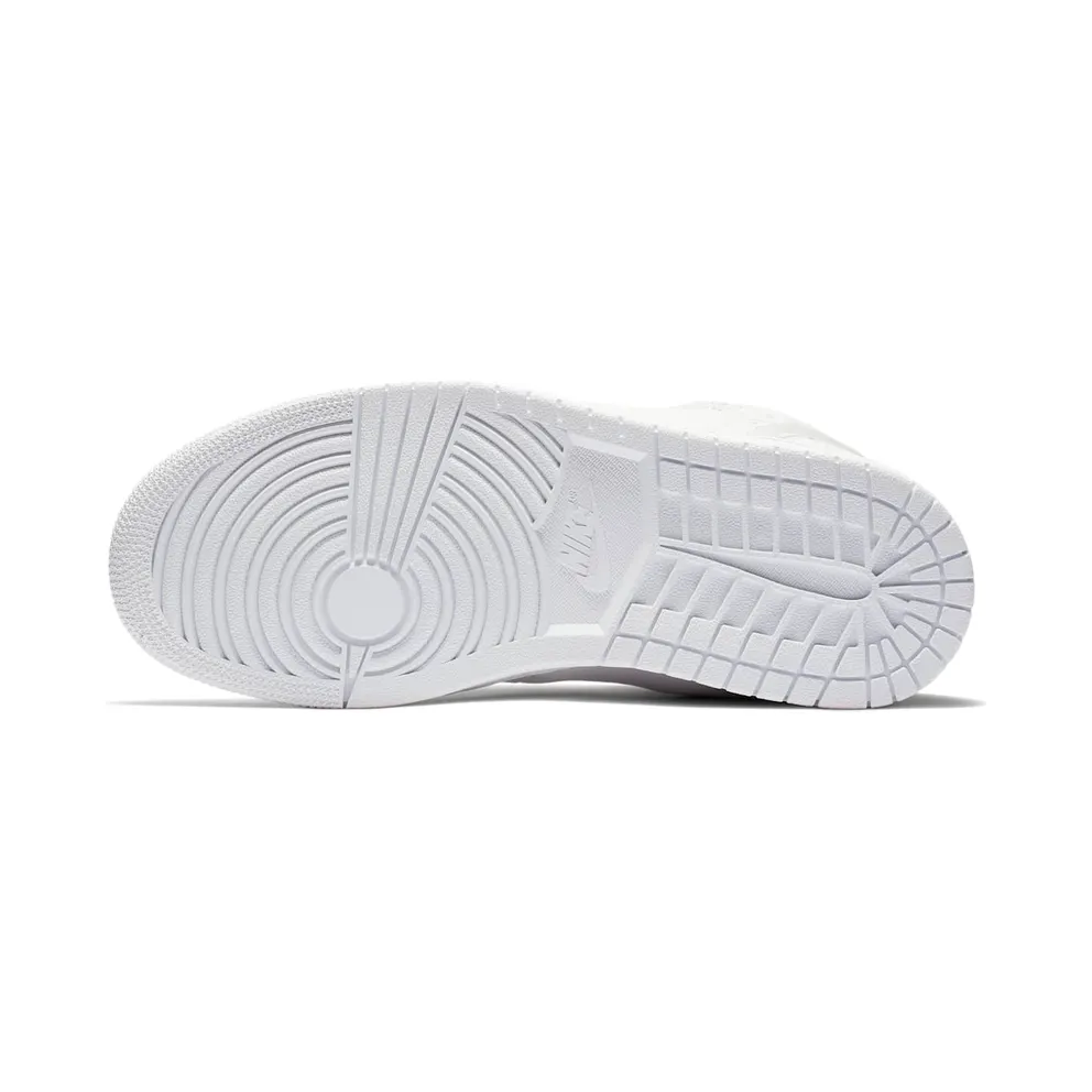 Jordan 1 Retro High Zip White (W) White/White-University Red (AQ3742-116)