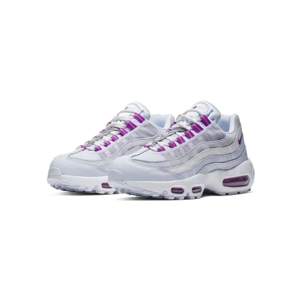Nike Air Max 95 Football Grey Hyper Violet (W) Football Grey/Summit White-White-Hyper Violet (307960-023)