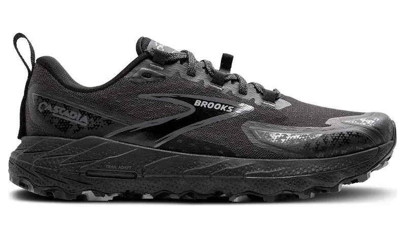 Brooks Cascadia 18 Black Blackened Pearl Grey (120416-1B-072)