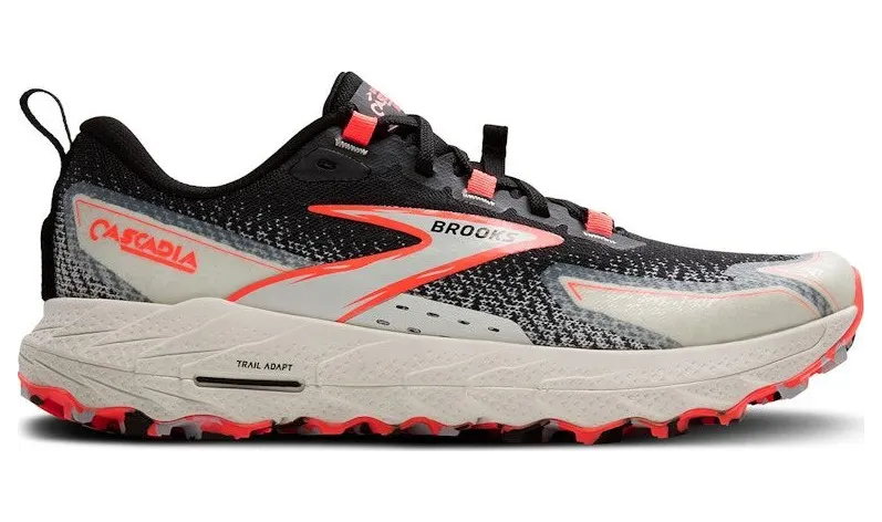 Brooks Cascadia 18 Black Blue Wash Flame (120416-1B-011)