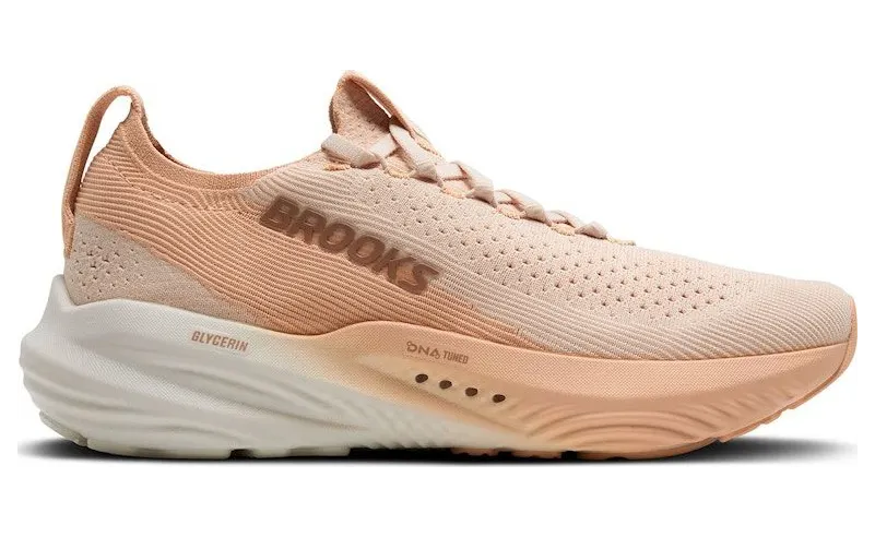 Brooks Glycerin StealthFit 22 Almond Peach Portabella (120437-1B-209)