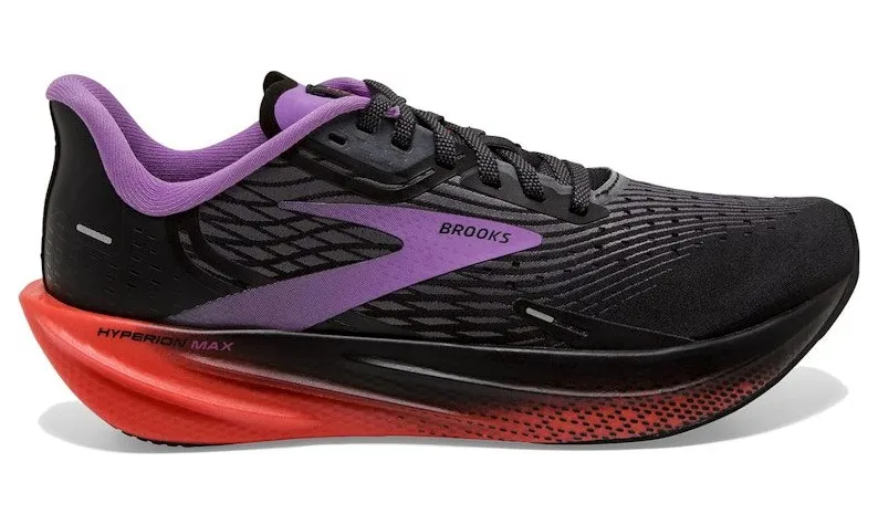 Brooks Hyperion Max Black Fiesta Bellflower (120377-1B-089)