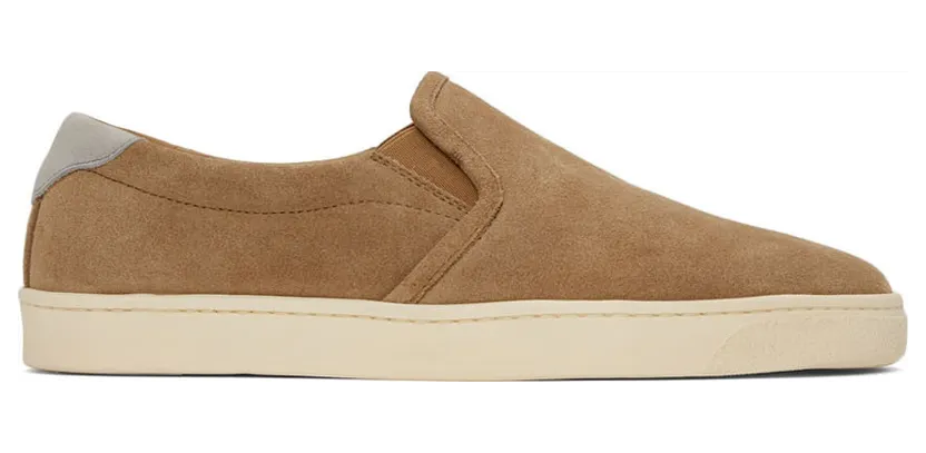 Brunello Cucinelli Brown Hybrid Slip-On (MZUCTEN269)
