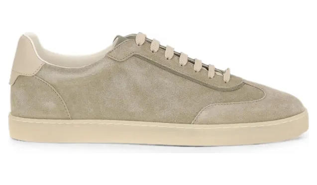 Brunello Cucinelli Lace-up Suede “Neutrals” (MZUMGLJ336 CDG36)