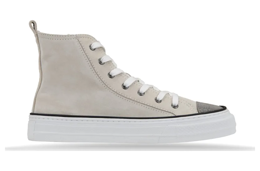 Brunello Cucinelli Oldstar “Ivory/Silver/White” (MZSFG2617 CQF25)