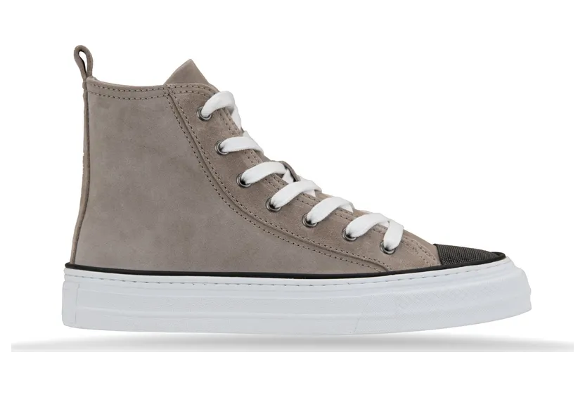 Brunello Cucinelli Oldstar “Taupe/Black/White” (MZSFG2617 C8795)