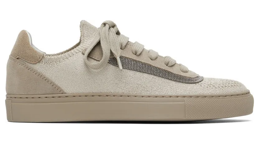 Brunello Cucinelli Taupe Glitter (MZ34G2137)