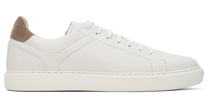 Brunello Cucinelli White Leather (MZUBLBJ264)