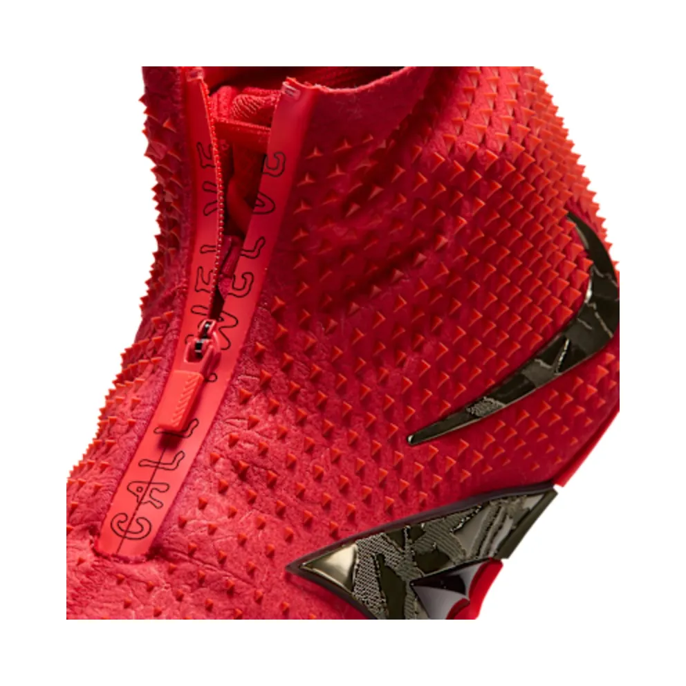 Nike Ja 4 High – “University Red / Bright Crimson / Cobalt Bliss / Medium Olive” (IQ3864-600)