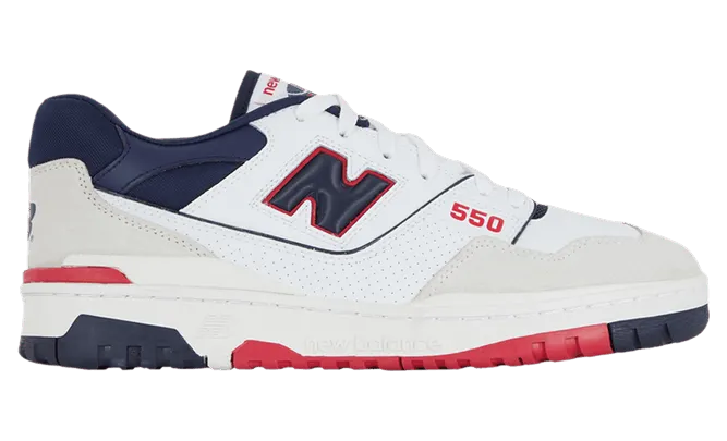 New Balance 550 White / Navy / Red (BB550CC1)