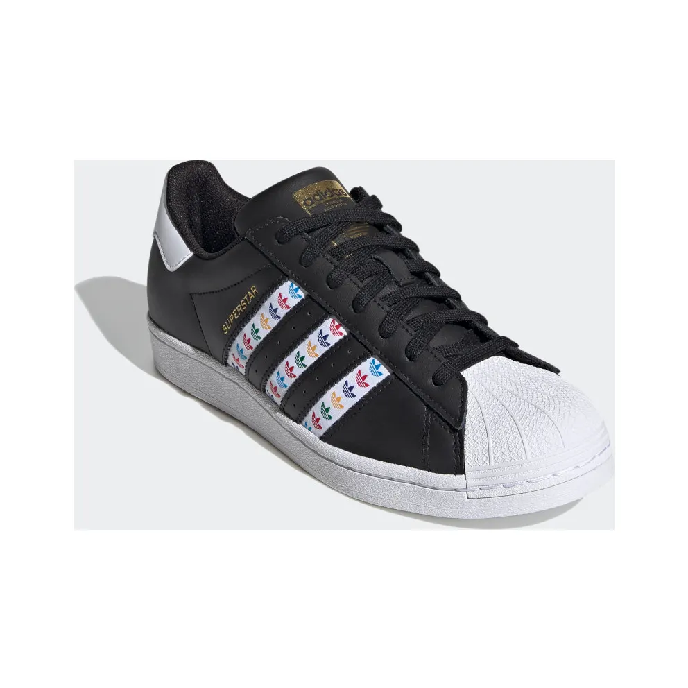 Adidas Superstar Core Black / Cloud White / Gold Metallic (FZ0058)