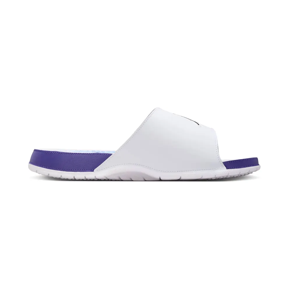 Jordan Hydro 5 Retro Slide “White New Emerald Grape Ice Black” (555501-103)