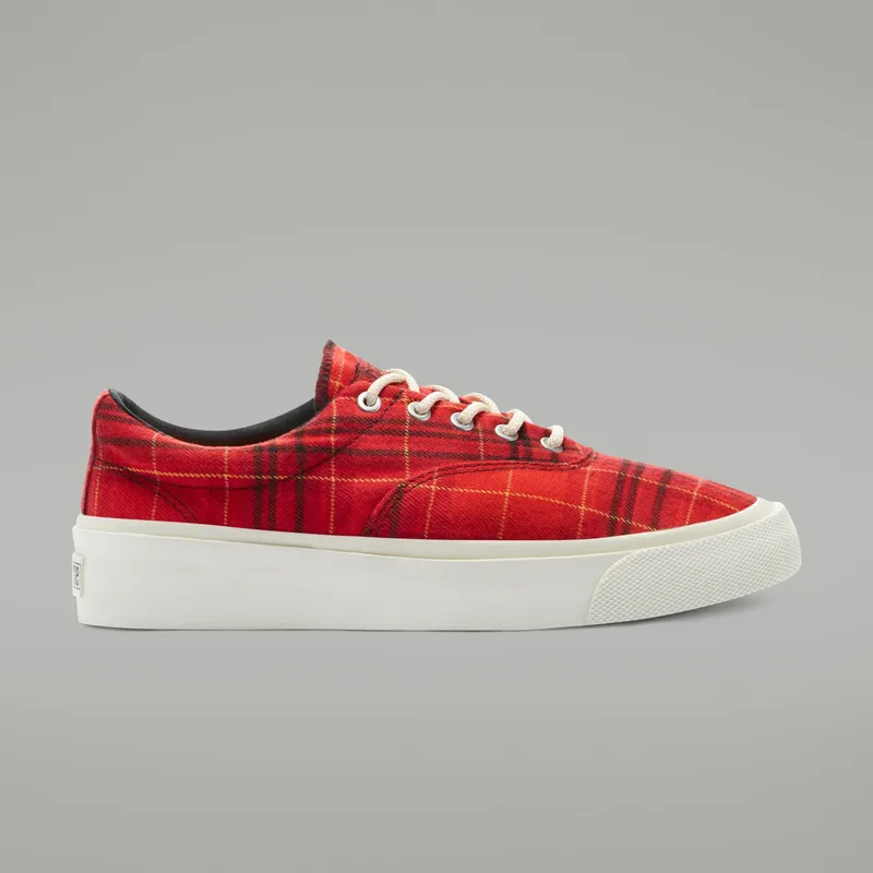 Converse Skid Grip Low ‘Twisted Plaid – Haute Red’ Haute Red/Egret/Buttercup (169219C)