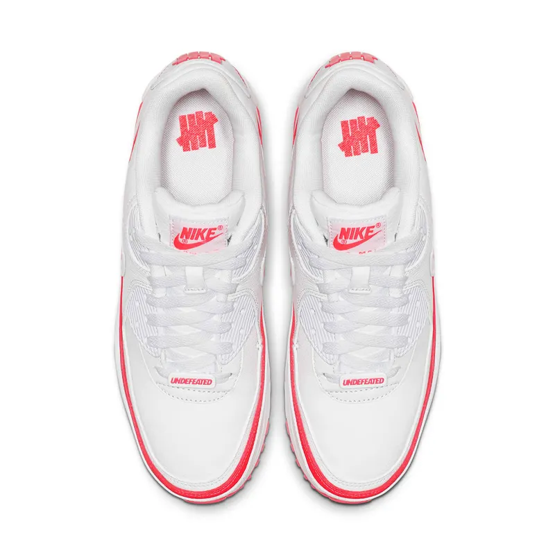 Nike Air Max 90 Undefeated White Solar Red White/Solar Red (CJ7197-103)
